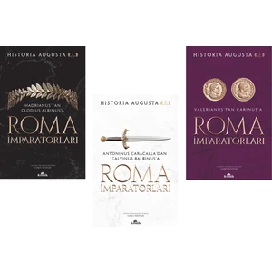 Roma Imparatorları 1 2 3 Kitap Set - Historia Augusta