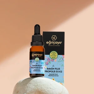 Immünplus Propolis, Vitamin D3 ve Vitamin K2 Içeren Takviye Edici Gıda