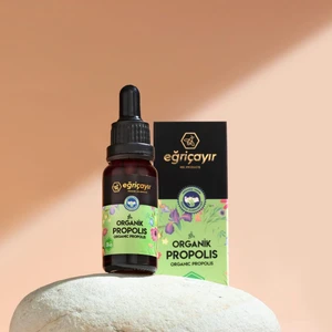 Organik Propolis 20 ml (Organik Alkol Bazlı)