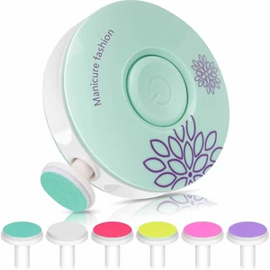 Jojobebek Bebek Tırnak Törpüleyici Elektrikli Manikür Seti (Turkuaz Renk)