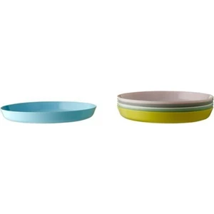 IKEA Çocuk Beslenme Tabak Seti 6lı Meridyendukkan Pastel Renkler 19 cm Çocuk Beslenme