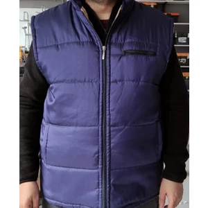 Hesaplı Hırdavat Mavi  Şişme Iş Yeleği Xxl Bedendir
