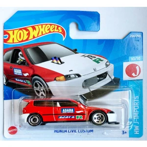 Hotwheels Hot Wheels Honda Civic Custom Kırmızı