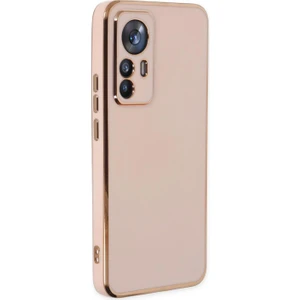 Xiaomi Mi 12T Pro Kılıf Olive Plated Pembe