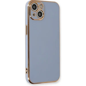 Apple iPhone 14 Plus Kılıf Olive Plated Lavanta Grisi