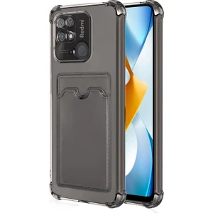 Xiaomi Redmi 10C Card Slot Shock Kılıf Füme