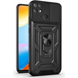 Xiaomi Redmi 10C Kılıf Impact Resistant Siyah