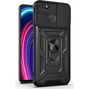 Realme C21Y Kılıf Impact Resistant Siyah