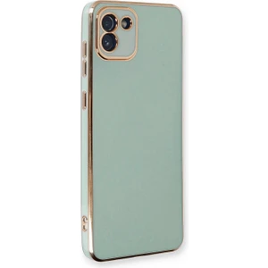 Samsung Galaxy A03 Kılıf Olive Plated Yeşil