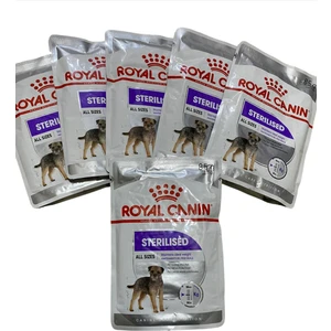 Royal Canin Sterilised Adult Pouch Yaş Köpek Maması Kısırlaştırılmış Konserve Köpek Maması 6X85GR