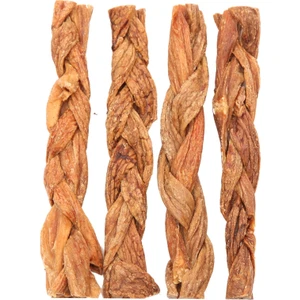 Sirius Pet Food Cow Udder Braided - Inek Memesi Örgü 100 gr Köpek Ödül Maması