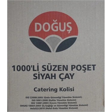 Doğuş Royal Breakfast Siyah Süzen Bardak Poşet Çay 1000 x 1.5