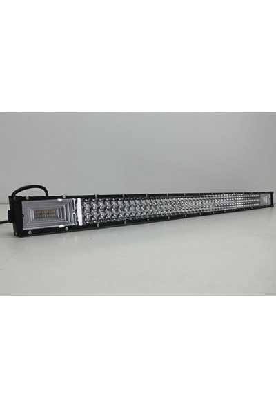 Aracım Oto Aksesuar Off-Road 105 cm Turuncu Beyaz 5 Mod 3 Sıra LED