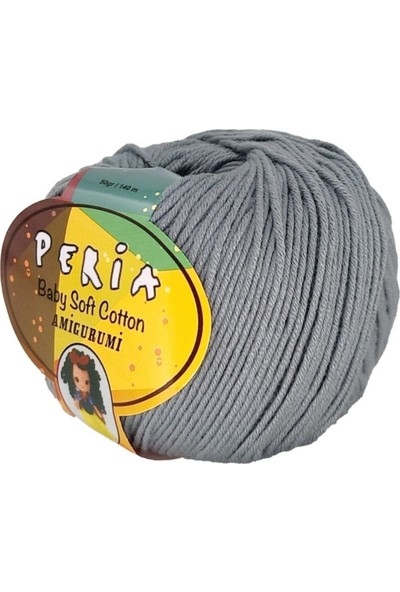 Peria Baby Soft Cotton 07 Gri 50GR