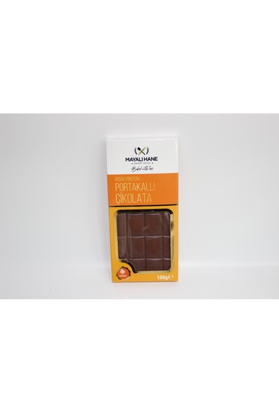 Mayalı Hane Düşük Proteinli Portakallı Çikolata 100 gr (6'lı Paket)