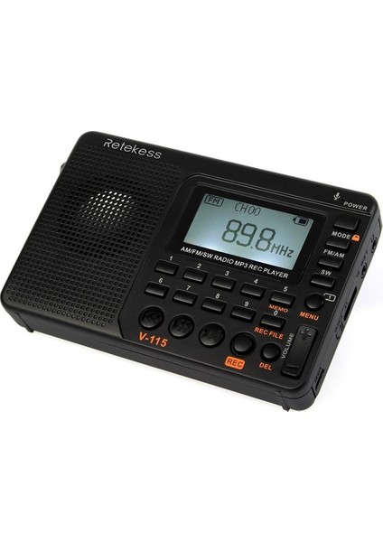 Uyku Zamanlayıcısı V-115 Fm/am Radyo - Siyah (Yurt Dışından) fiyatları