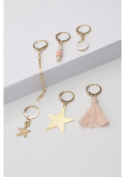 Çoklu Yıldız Küpe Seti fiyatları