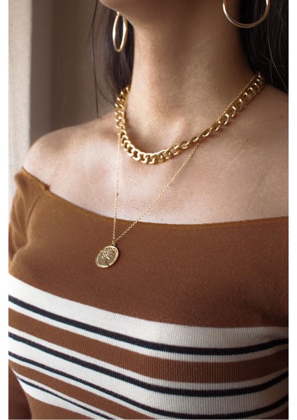 Slave Gold Choker Kolye