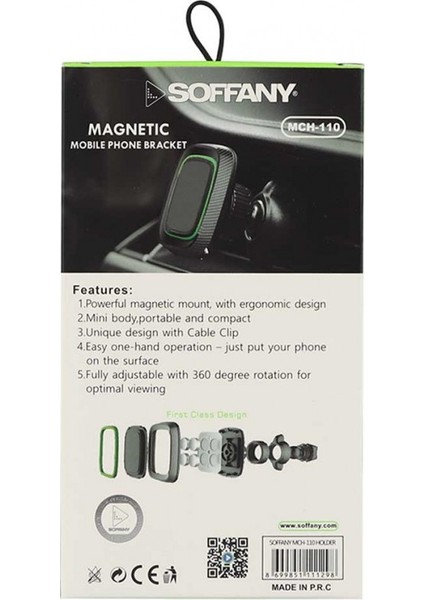 Manyetik Araç Telefon Tutucu MCH-110