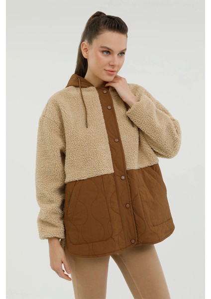 CT2008 Hannah Teddy Kadın Mont - Camel fiyatları