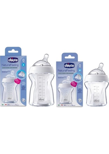 Natural Feeling Cam Biberon Set 250ML+150ML