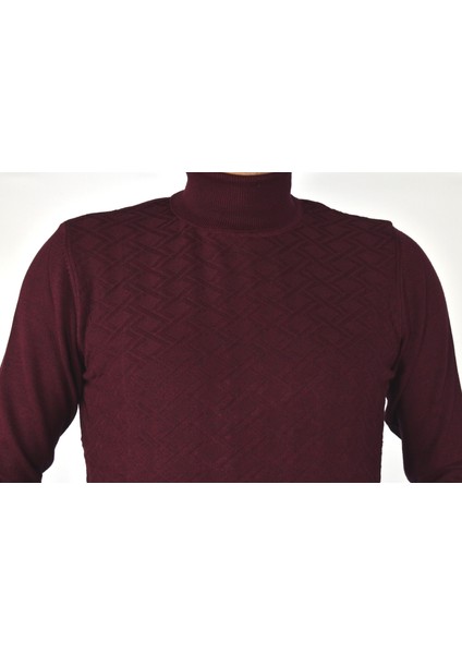 R22507 Tam Balıkçı Triko/Bordo/Xl fiyatları