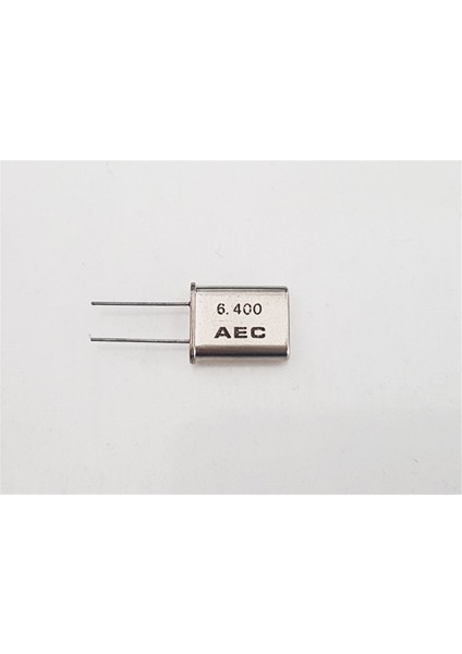 Krıstal, 6,4 Mhz Hc-18/u