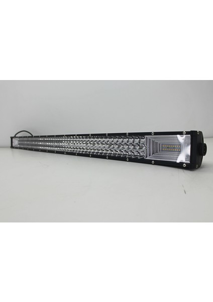 Off-Road 105 cm Turuncu Beyaz 5 Mod 3 Sıra LED