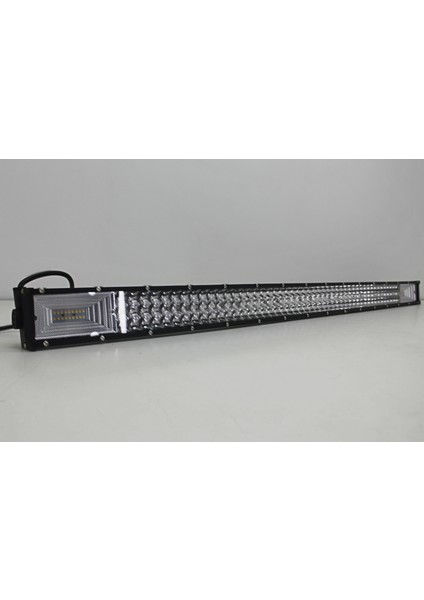 Off-Road 105 cm Turuncu Beyaz 5 Mod 3 Sıra LED