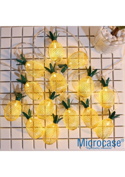 Microcase Ananas Şekilli Dekoratif LED Işık 2 Metre - AL3249