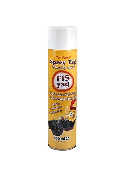 Dr. Gusto  Fıs Sprey Yağ 600 ml