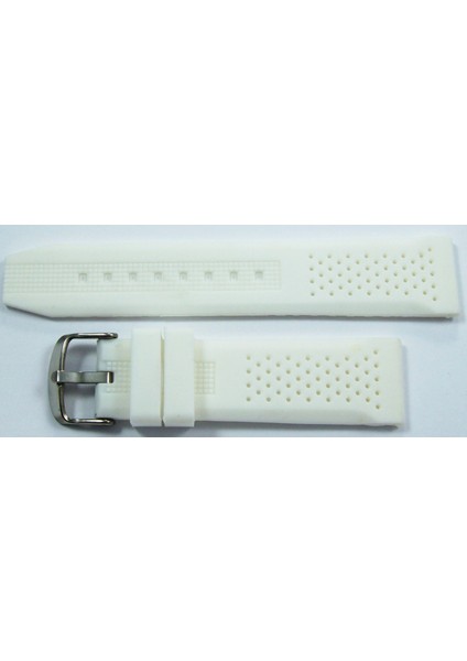 Lacost Model Silikon Saat Kordonu Beyaz 18MM Slikon Saat Kayışı modelleri
