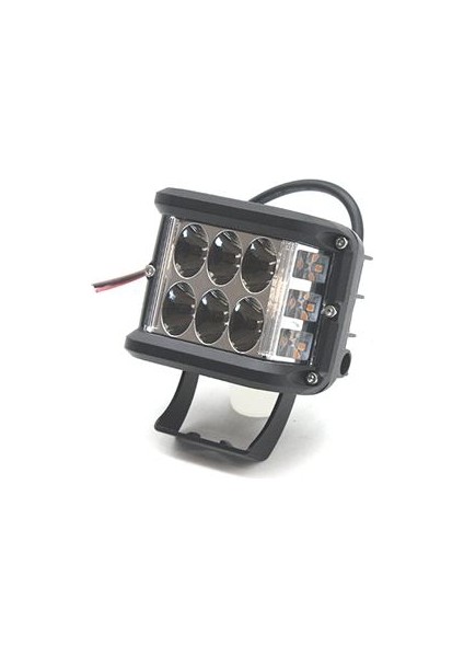 LED Çalışma Lambası 10-30V Çakar Beyaz-Sarı Foksi