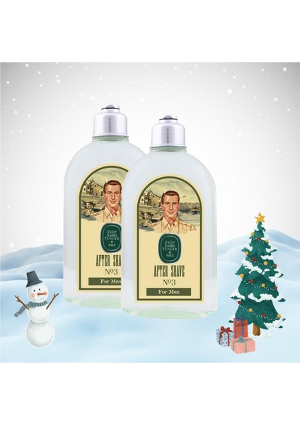 Yılbaşı Paketi Tıraş Kolonyası No:3 x 2