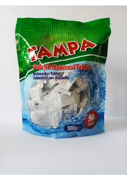 Bulaşık Makinesi Tableti 50 Tablet 8'li (400 Yıkama)
