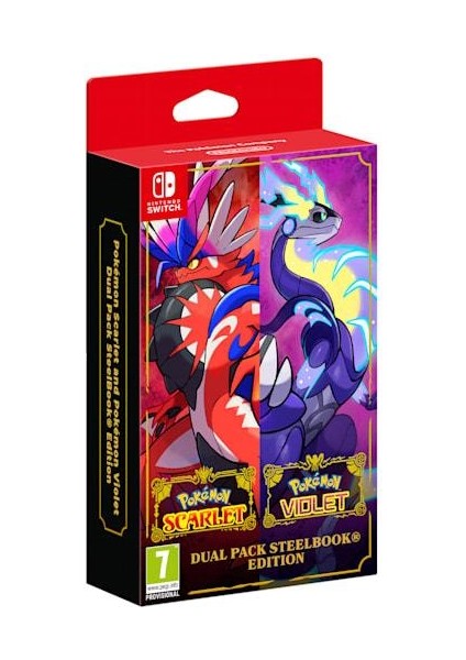 Pokemon Scarlet And Pokemon Violet Dual Pack Nintendo Switch