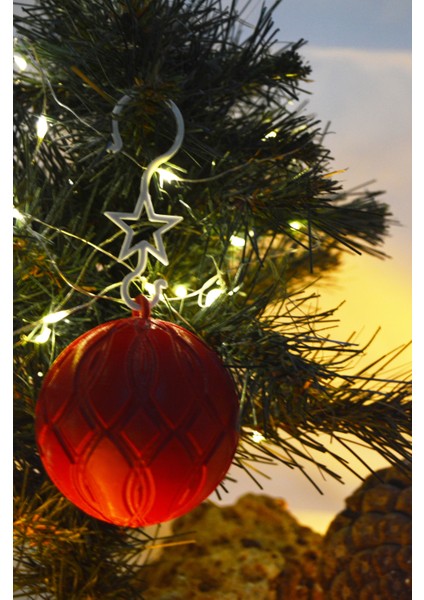 Dekoratif Christmas Yılbaşı Top Noel Ağaç Süsü