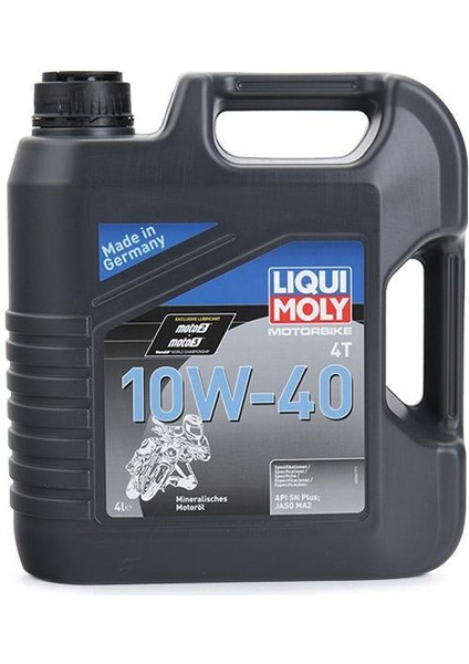 10W-40 4t Basic Street 4 Lt Motosiklet Yağı (3046)