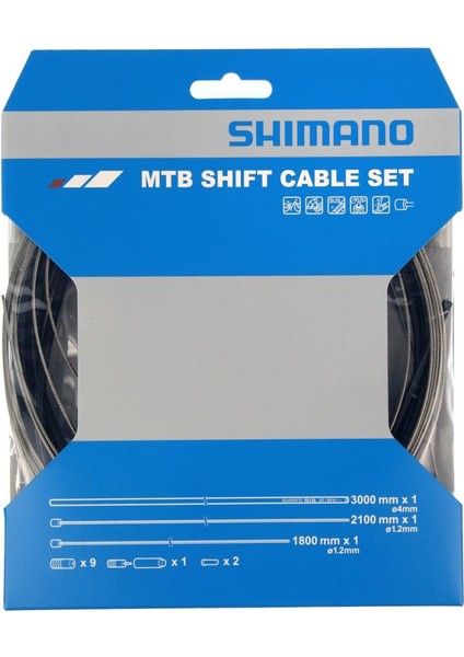 Polymer Coat (Xtr Seri) Mtb Vites Kablo Seti Siyah (Y01V98112)