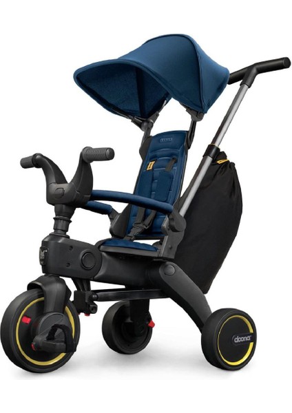 Liki Trike Tek Parça Katlanır 3 Tekerlekli Bebek Bisikleti S3 - Royal Blue