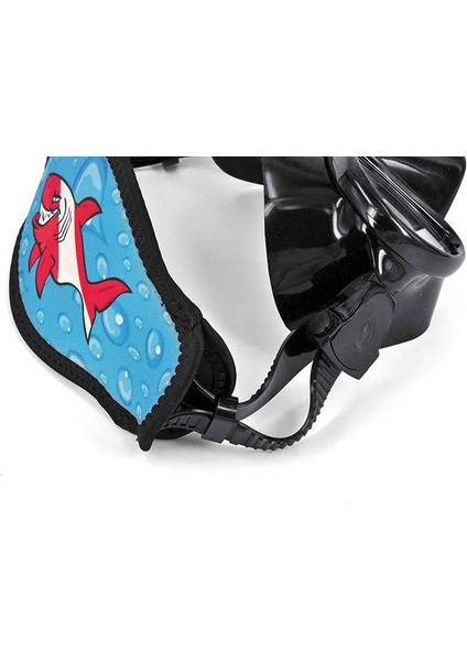 Best Divers Maske Arkalığı Shark Neopren, Velkrolu