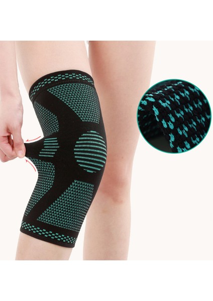 Spor Örgü Nefes Alabilen Koruyucu Dizlik - Mavi (Yurt Dışından) fırsatları