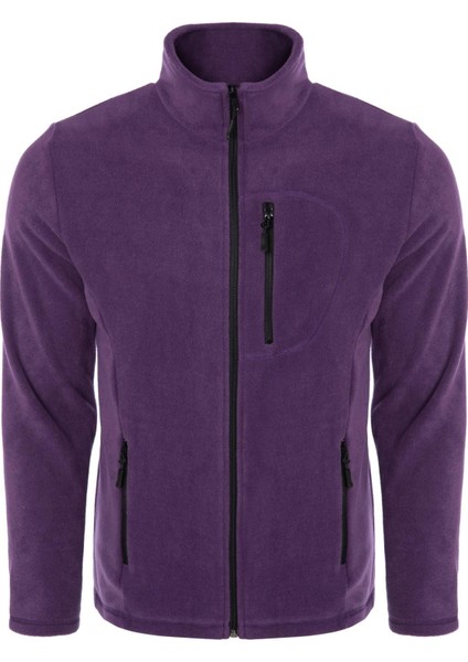 Ghassy Co.Erkek Pro Rüzgar Geçirmez 5 Cepli Outdoor Tam Fermuarlı Polar Ceket TMFR869866001