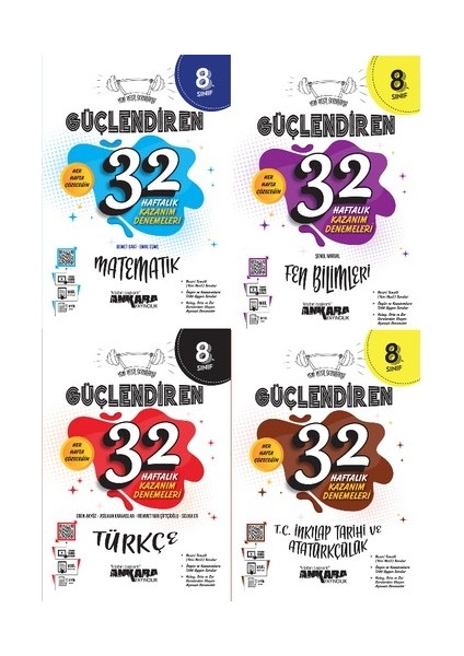 8.Sınıf LGS Sosyal Ingilizce Din Kültürü Kültürü Paragraf Güçlendiren 32 Haftalık Deneme