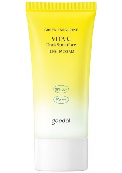 Green Tangerine Vita C Dark Spot Tone Up Cream - Ton Eşitleyici Makyaj Bazı ve Güneş Kremi SPF50+ Pa++++