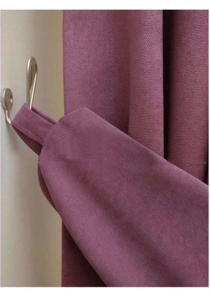 Ada Fon Perde Sık Pile (1'e 3 Pile) K.lila indirimleri