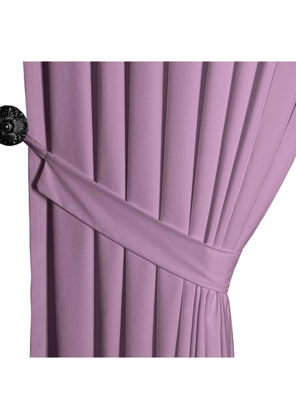 Ada Fon Perde Sık Pile (1'e 3 Pile) K.lila modelleri