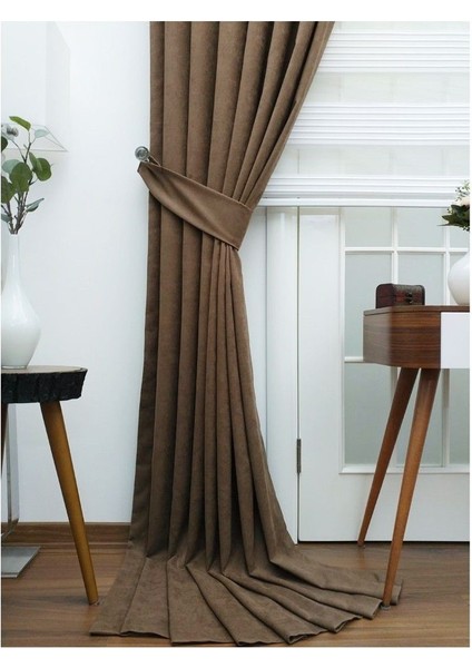 Ada Fon Perde Sık Pile (1'e 3 Pile) A.kahve fırsatları