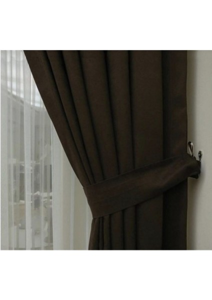 Ada Fon Perde Sık Pile (1'e 3 Pile) K.kahve fırsatları