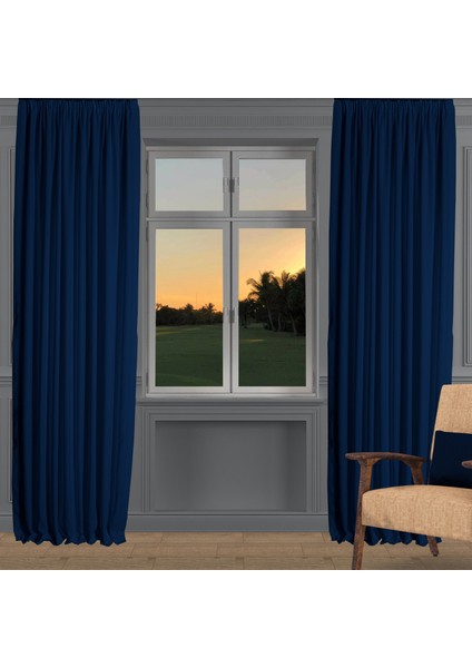 Ada Fon Perde Sık Pile (1'e 3 Pile) Parlement fiyatları